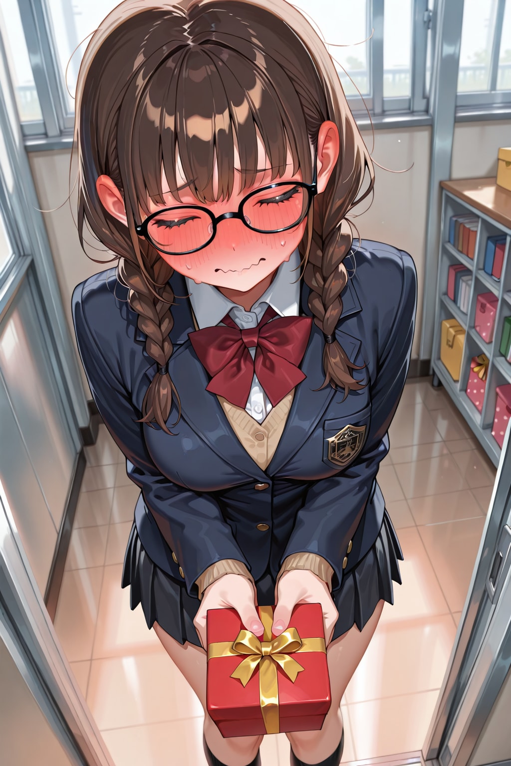 ここここ…これ…あのその…えっと