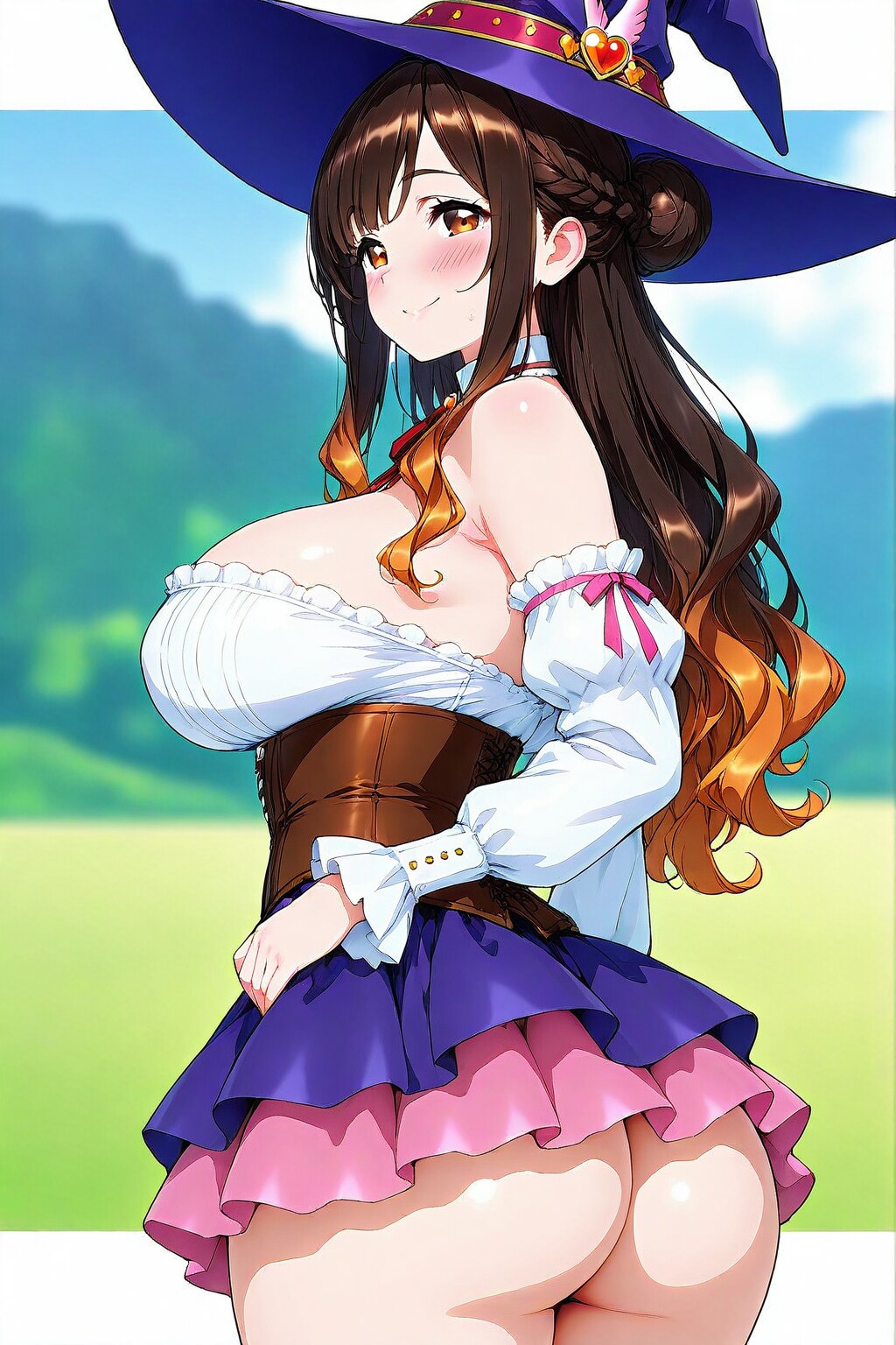 履いてない魔法使い