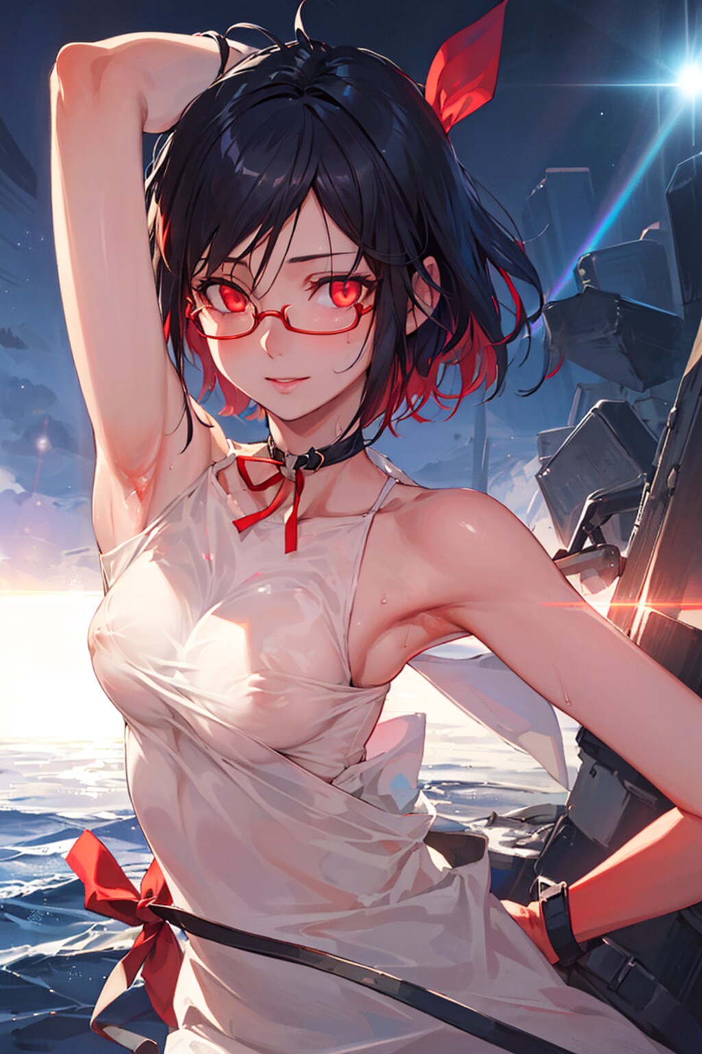 脇と眼鏡
