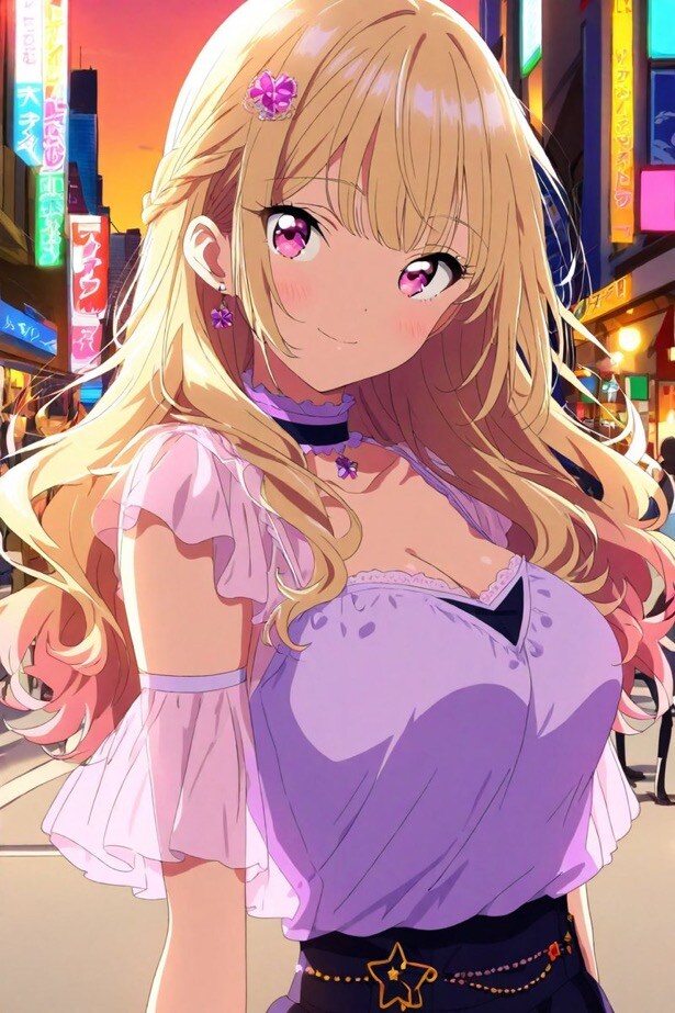 彩葉と秘密のデート#03 | の人気AIイラスト・グラビア