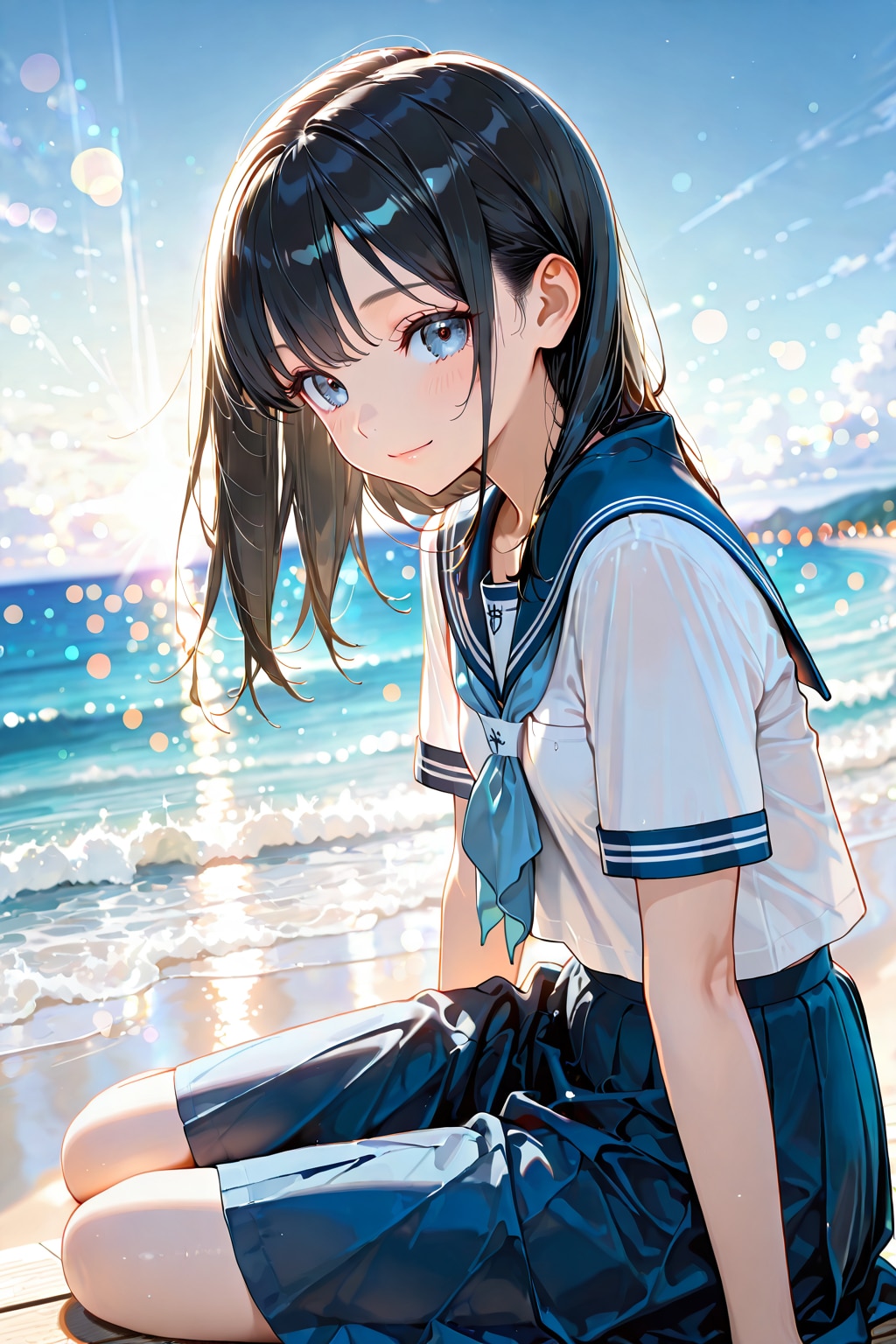 夏の砂浜(ECHIDNA)(24)