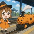 かぼちゃ列車 3枚目
