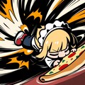 フリースタイル おピッツァメイドちゃん🍕💥💥💥 4枚目