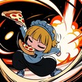 フリースタイル おピッツァメイドちゃん🍕💥💥💥 6枚目