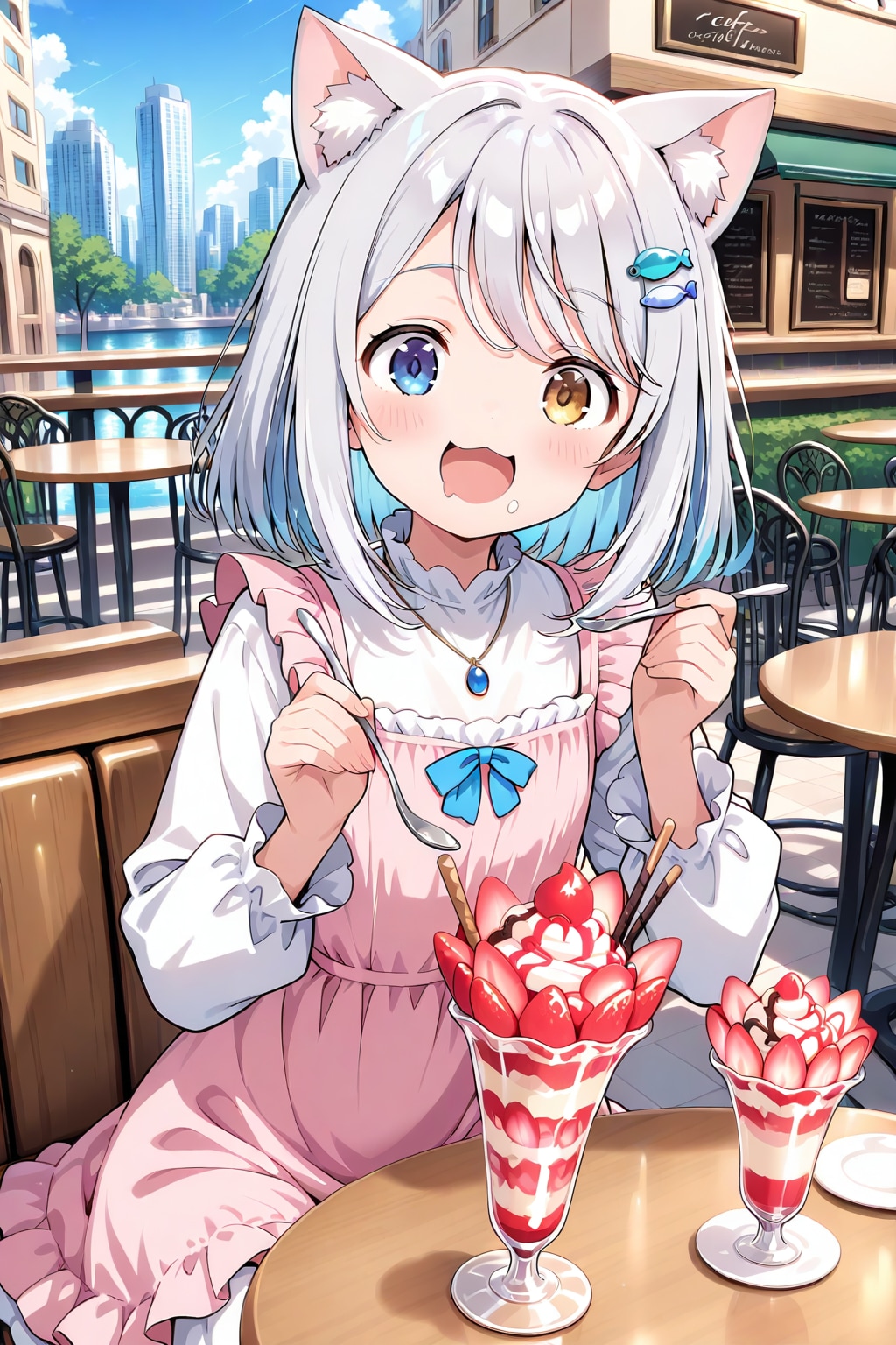 ネコ娘のヒメちゃん🐈✨１０ | の人気AIイラスト・グラビア