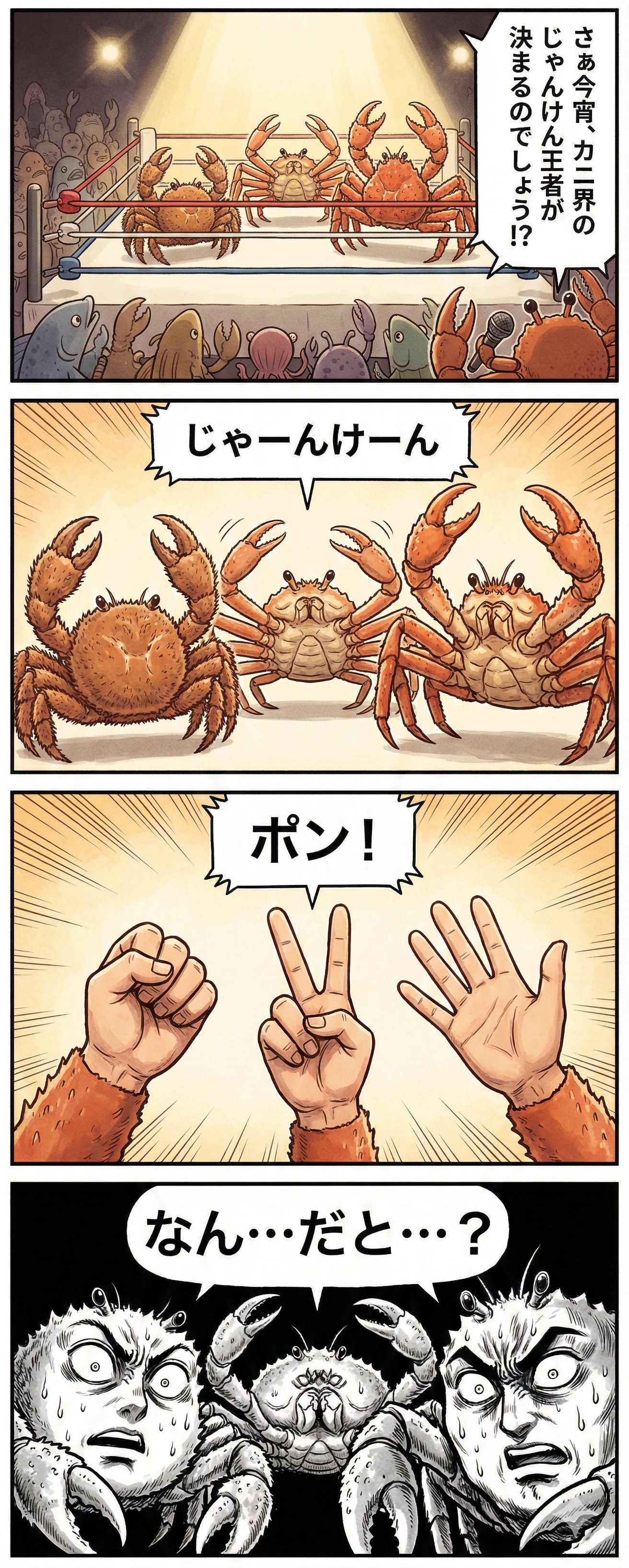 じゃんけん大会🦀 | の人気AIイラスト・グラビア