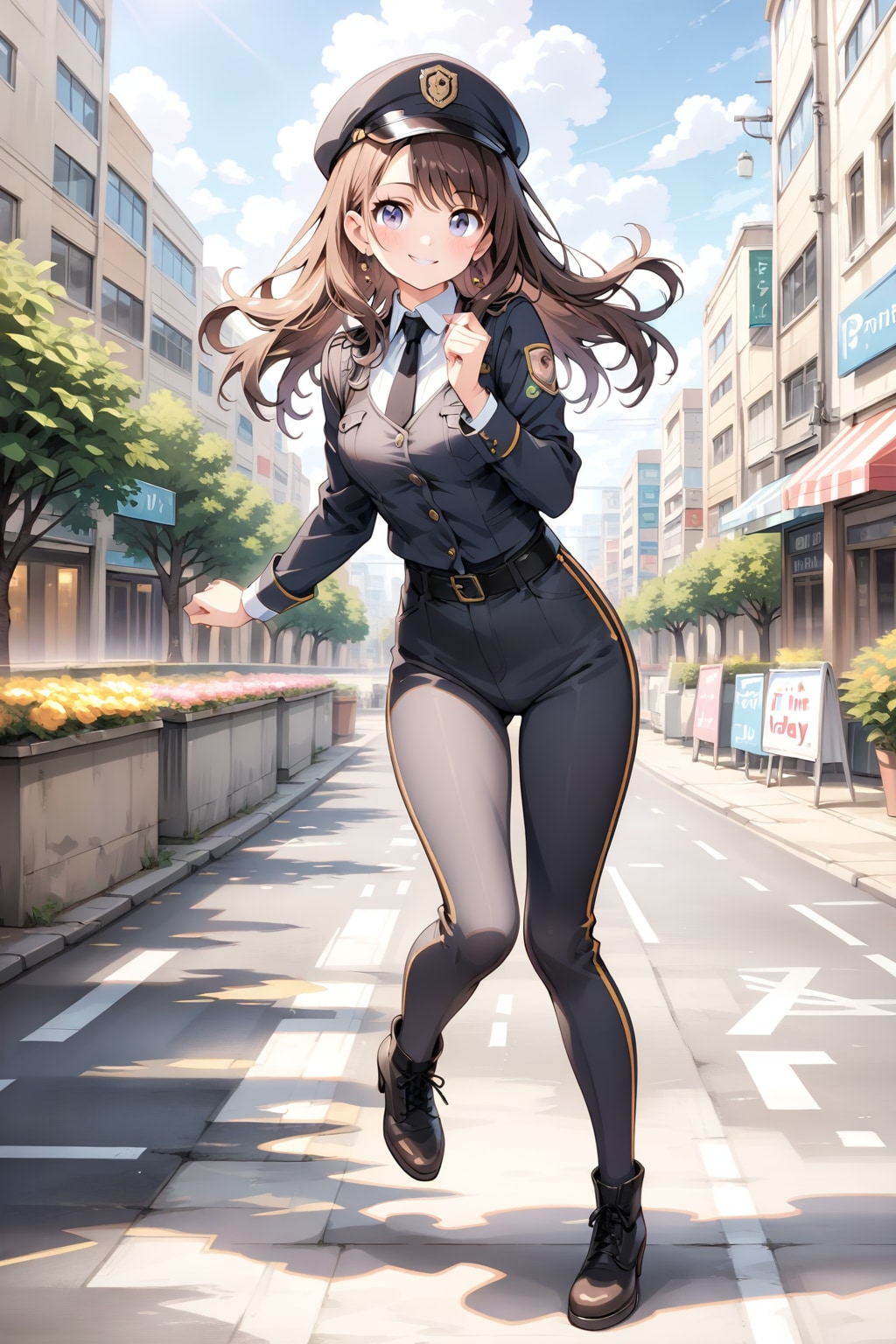 こら～っ、待ちなさい❤ | の人気AIイラスト・グラビア