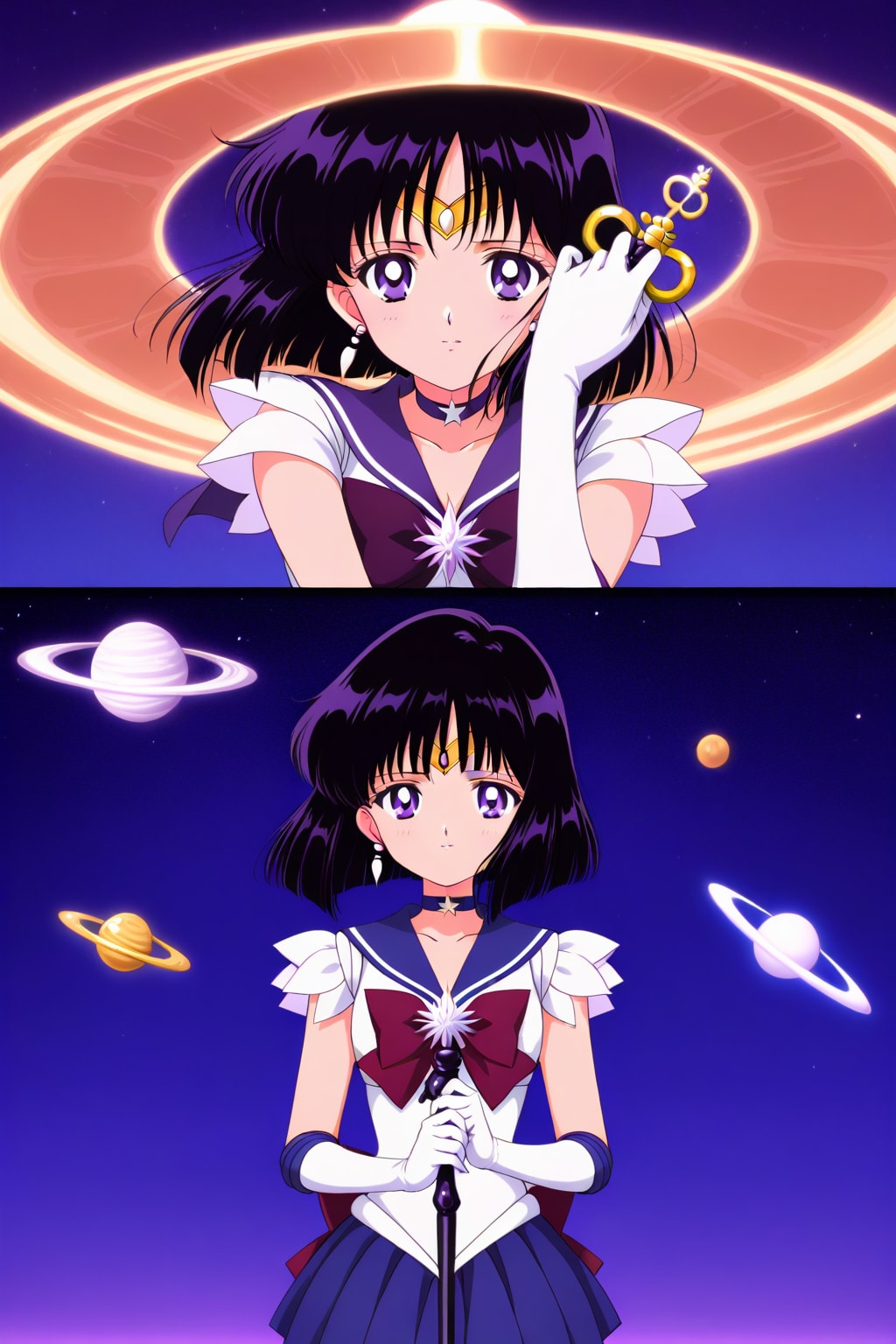 1月6日セーラーサターン誕生日🪐🎂❤️ | の人気AIイラスト・グラビア