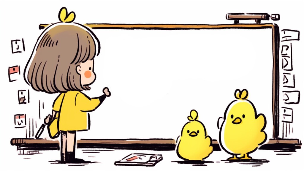 メモにも使えるホワイトボード