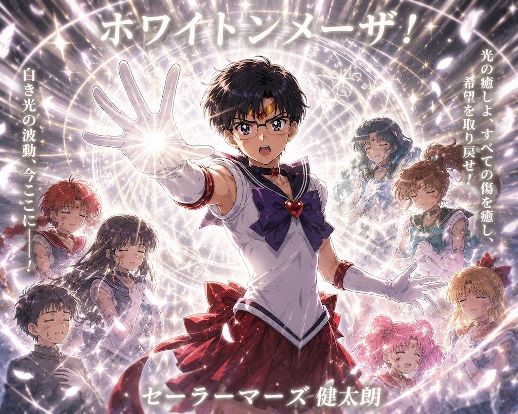 回復技の使えるセーラー戦士(オリジナル)