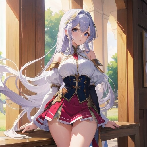 休む女騎士様