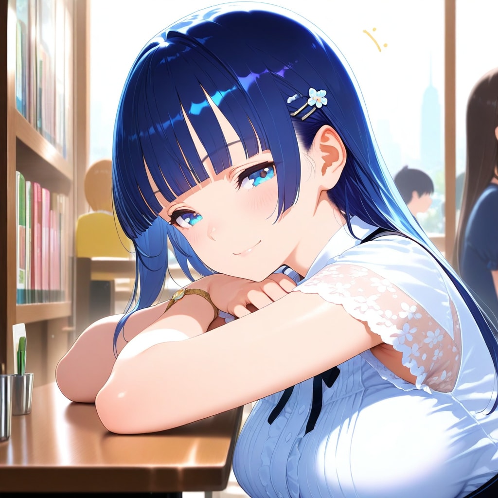 本とワタシ | の人気AIイラスト・グラビア