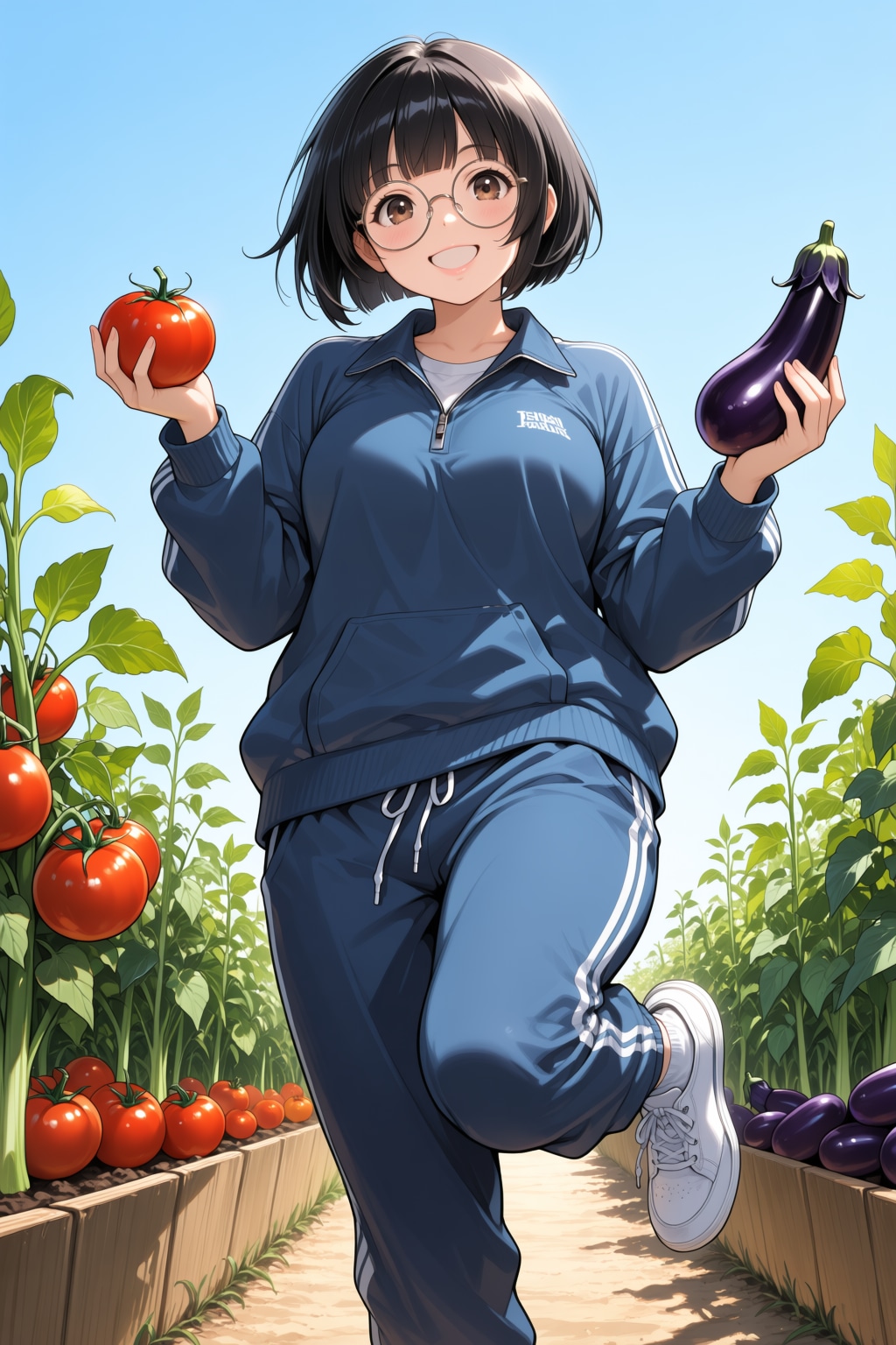 トマトと茄子