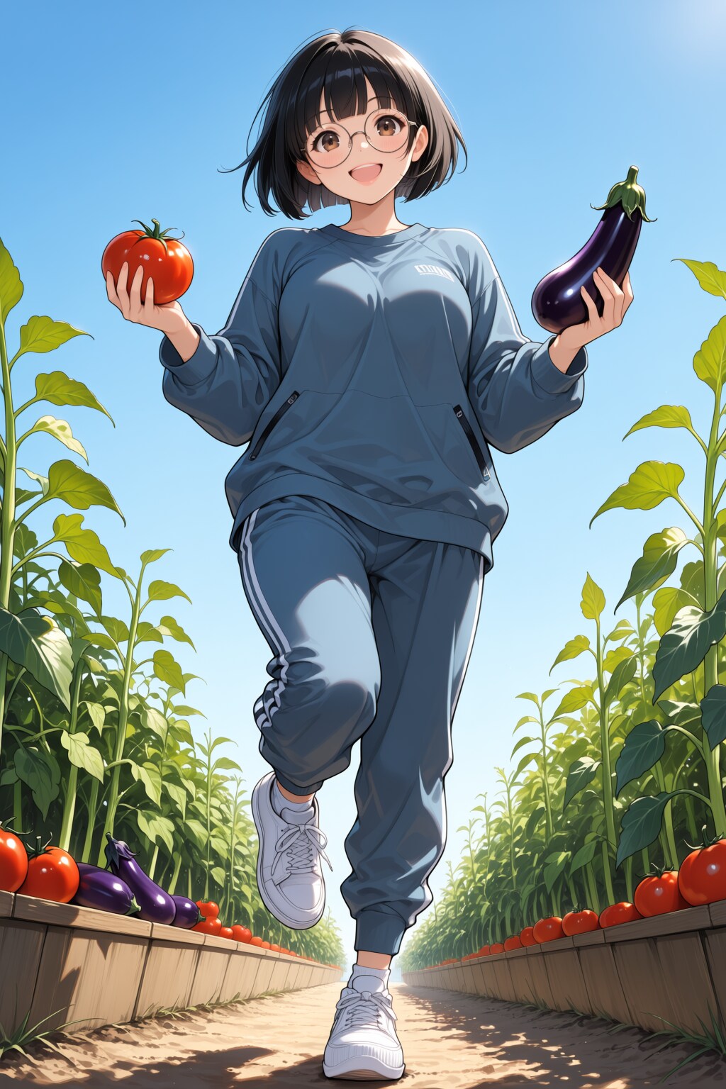 トマトと茄子