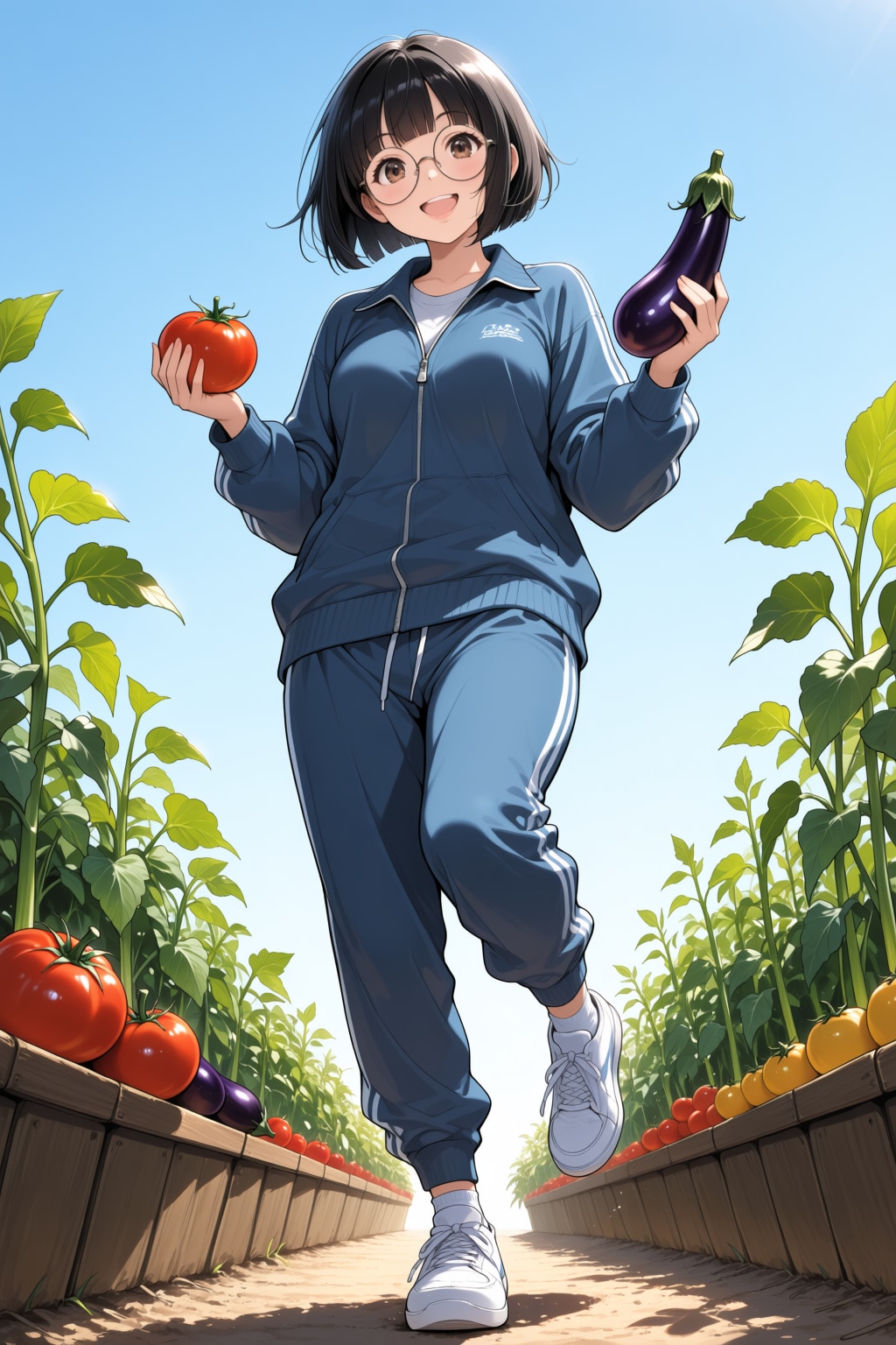 トマトと茄子