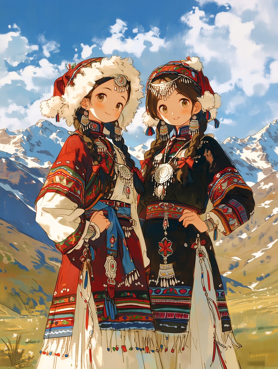 草原少女129