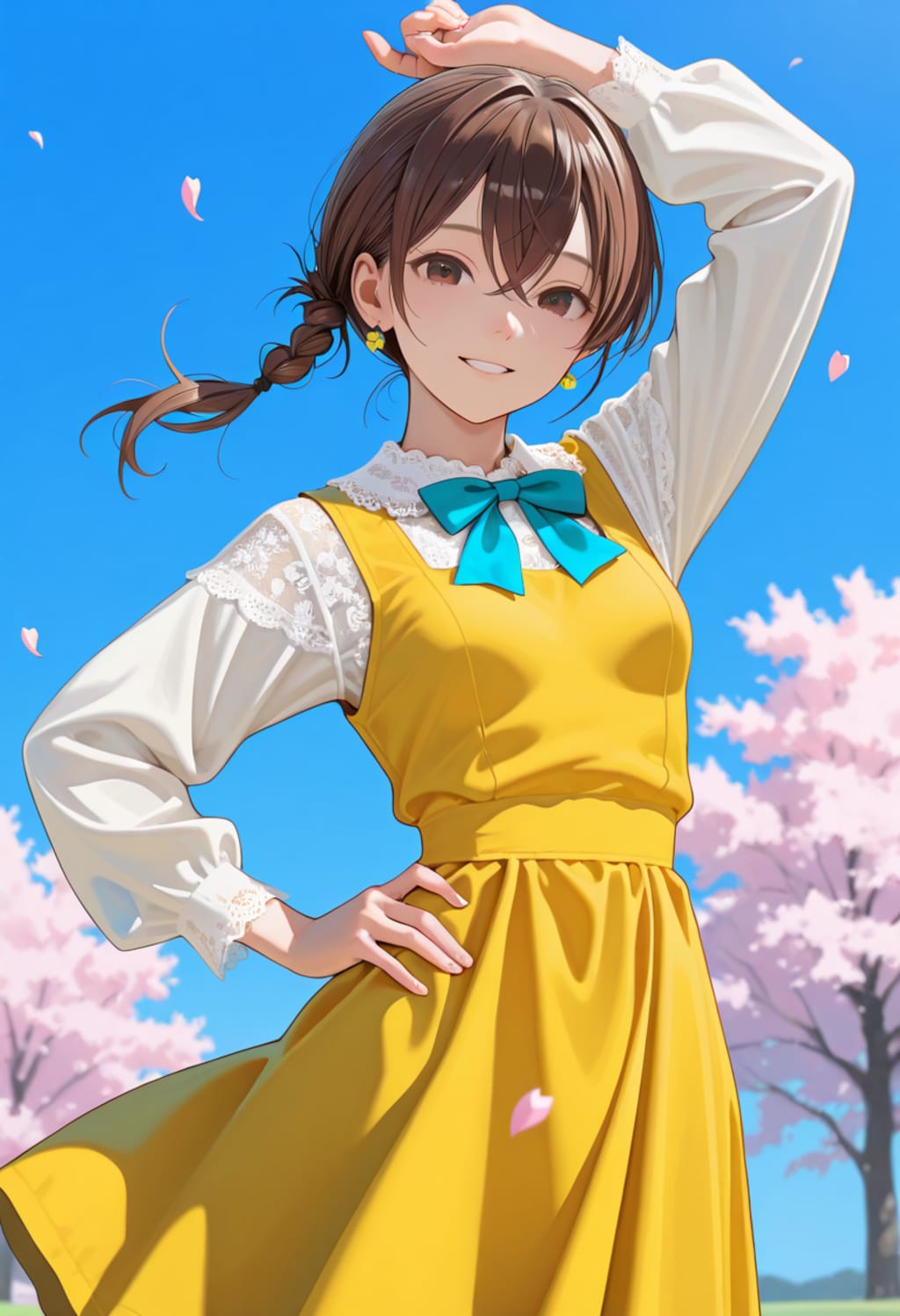 歩美 Spring outfit (3)