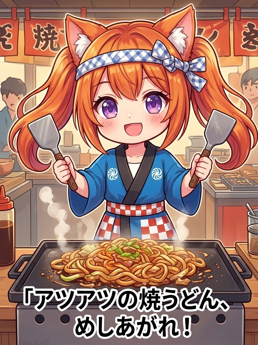 10月14日 #焼うどんの日 | の人気AIイラスト・グラビア