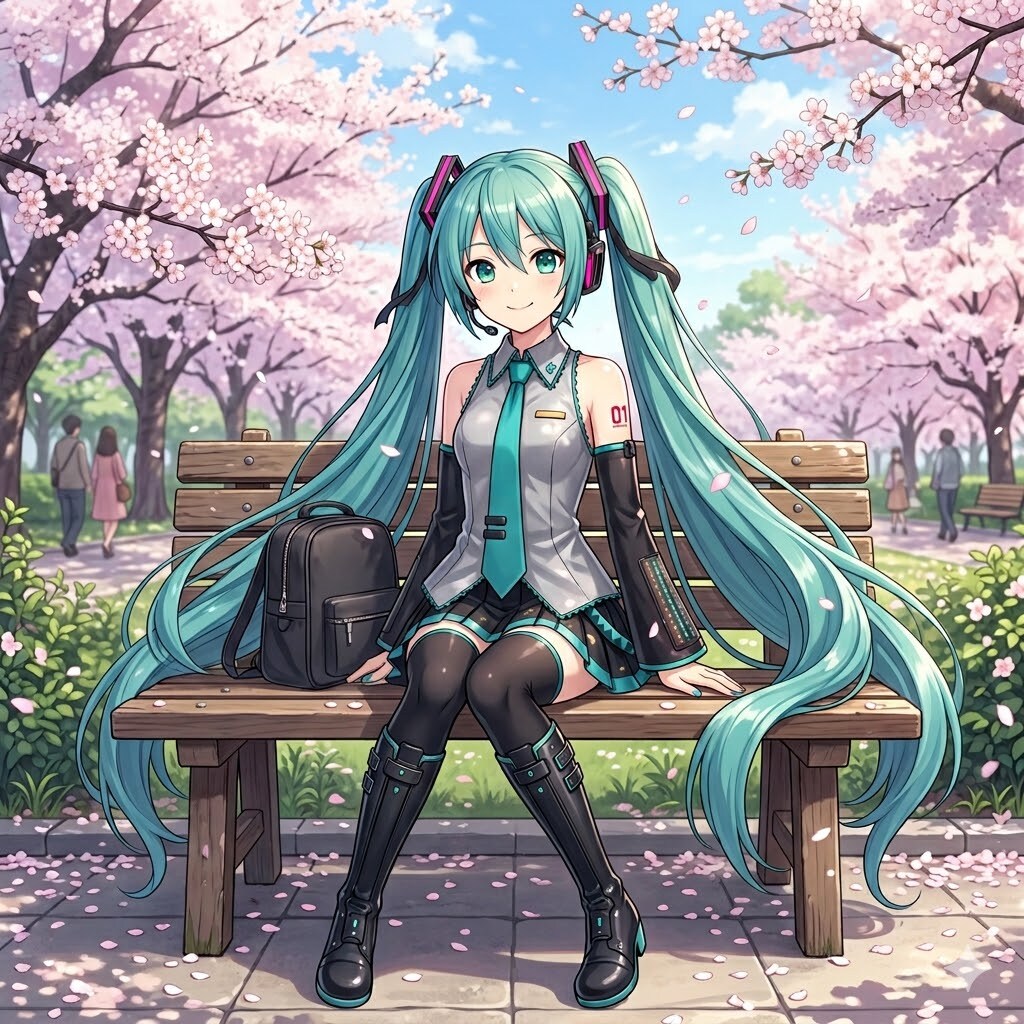Gemini 初音ミク | の人気AIイラスト・グラビア
