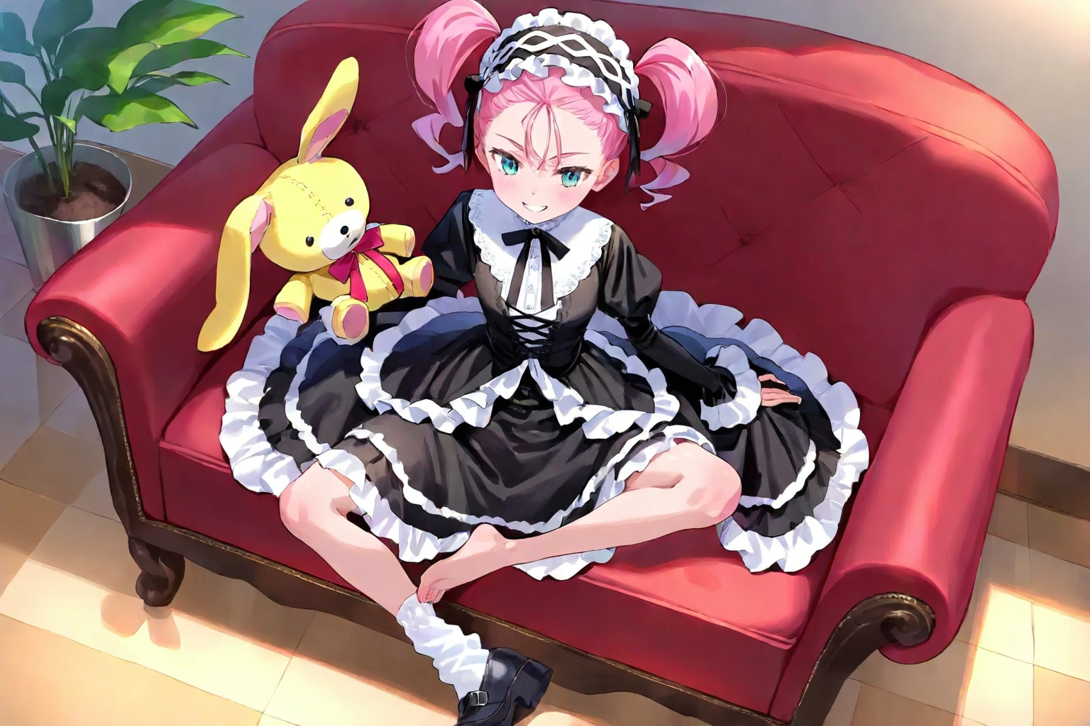 ゴスロリの女の子 | の人気AIイラスト・グラビア