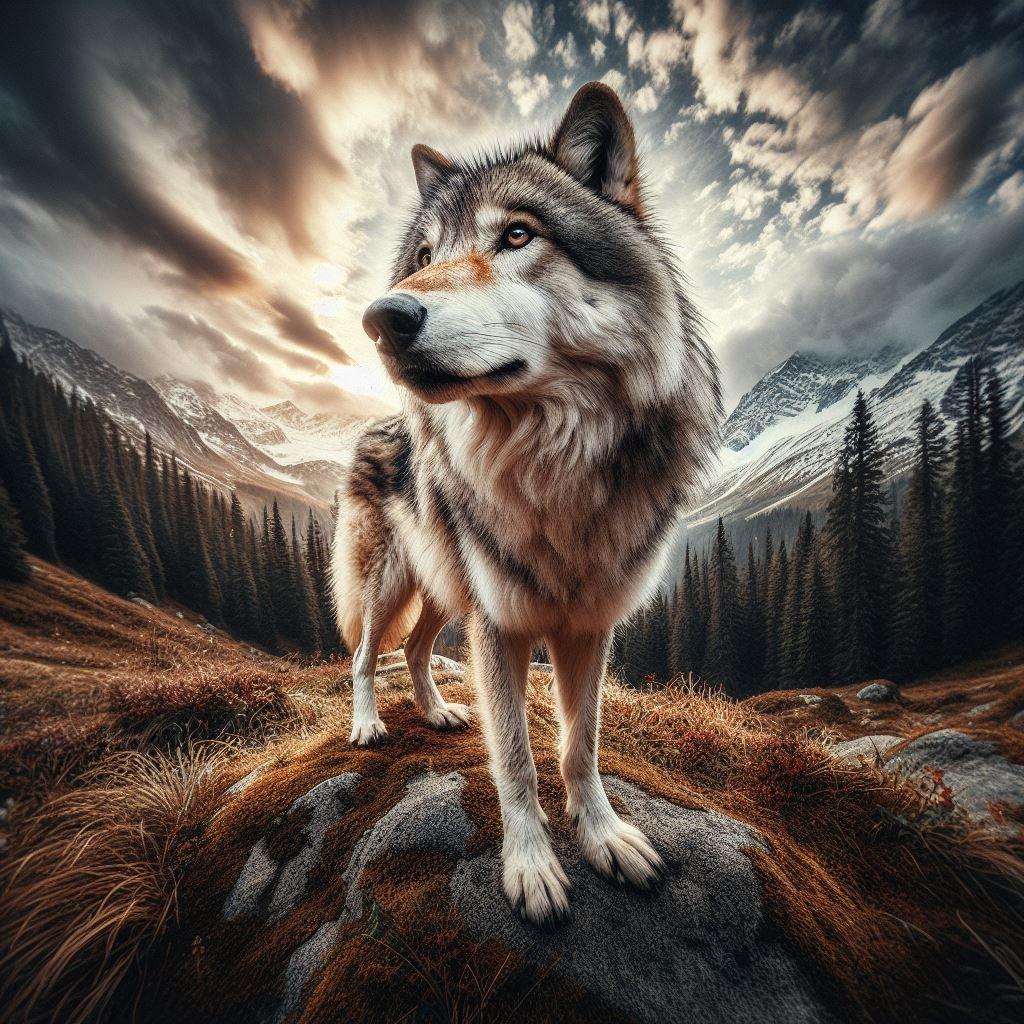 魚眼レンズ🐺