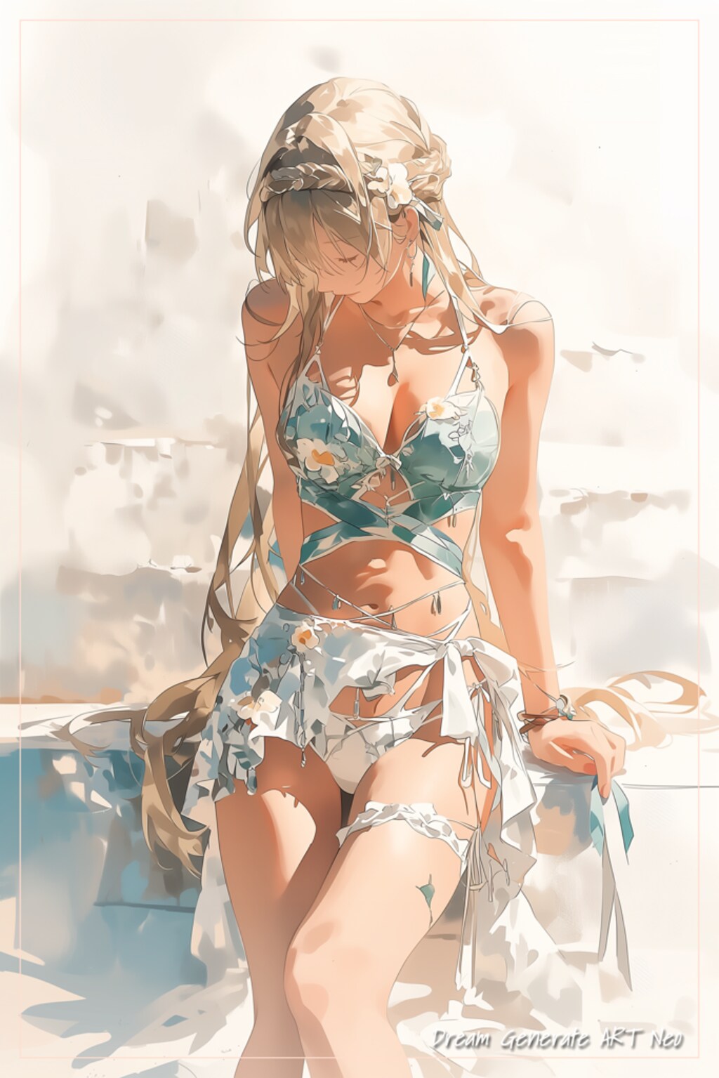 Generate ART 001 淡いひかりにほどけて