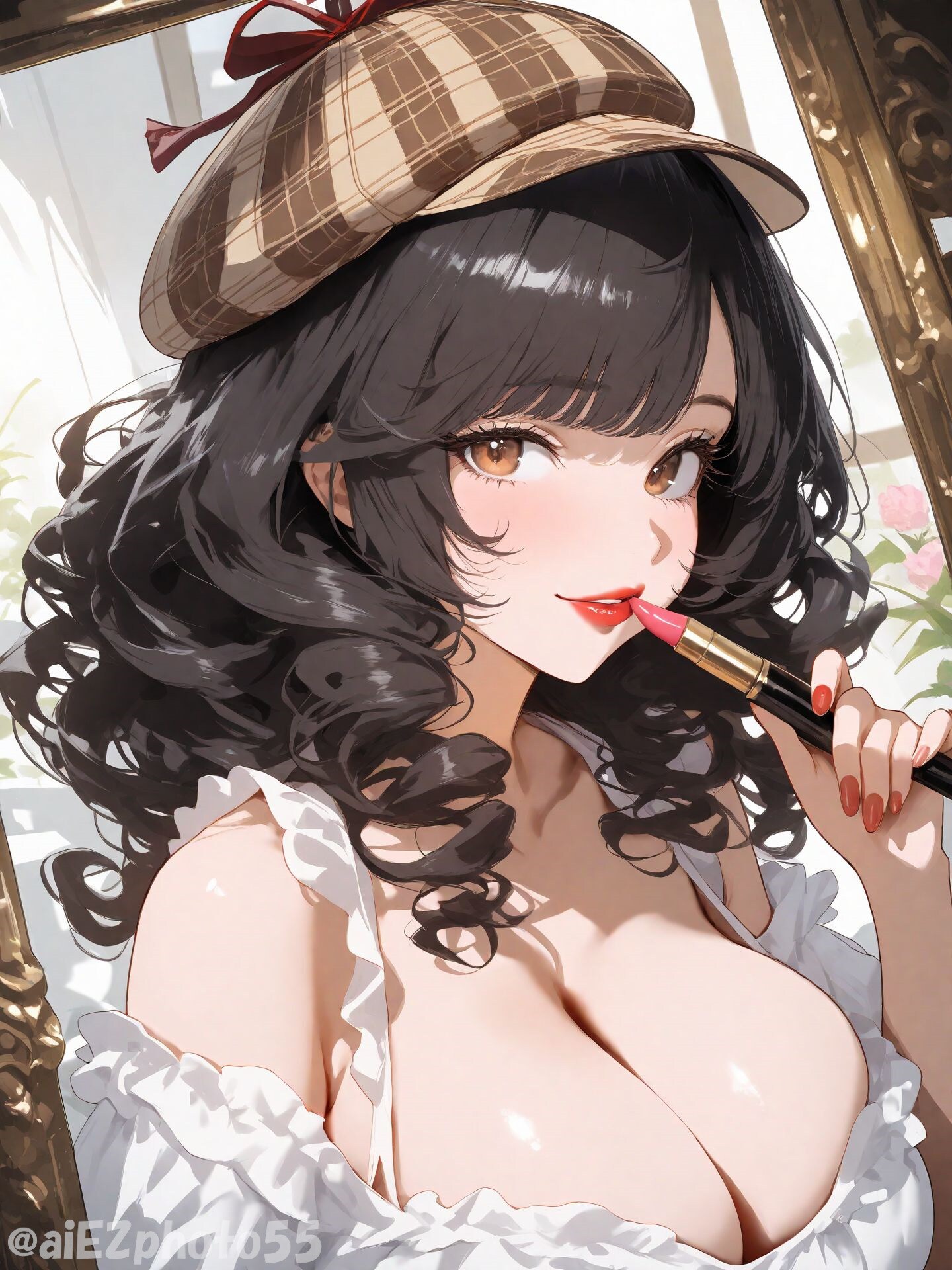 探偵は化粧をする