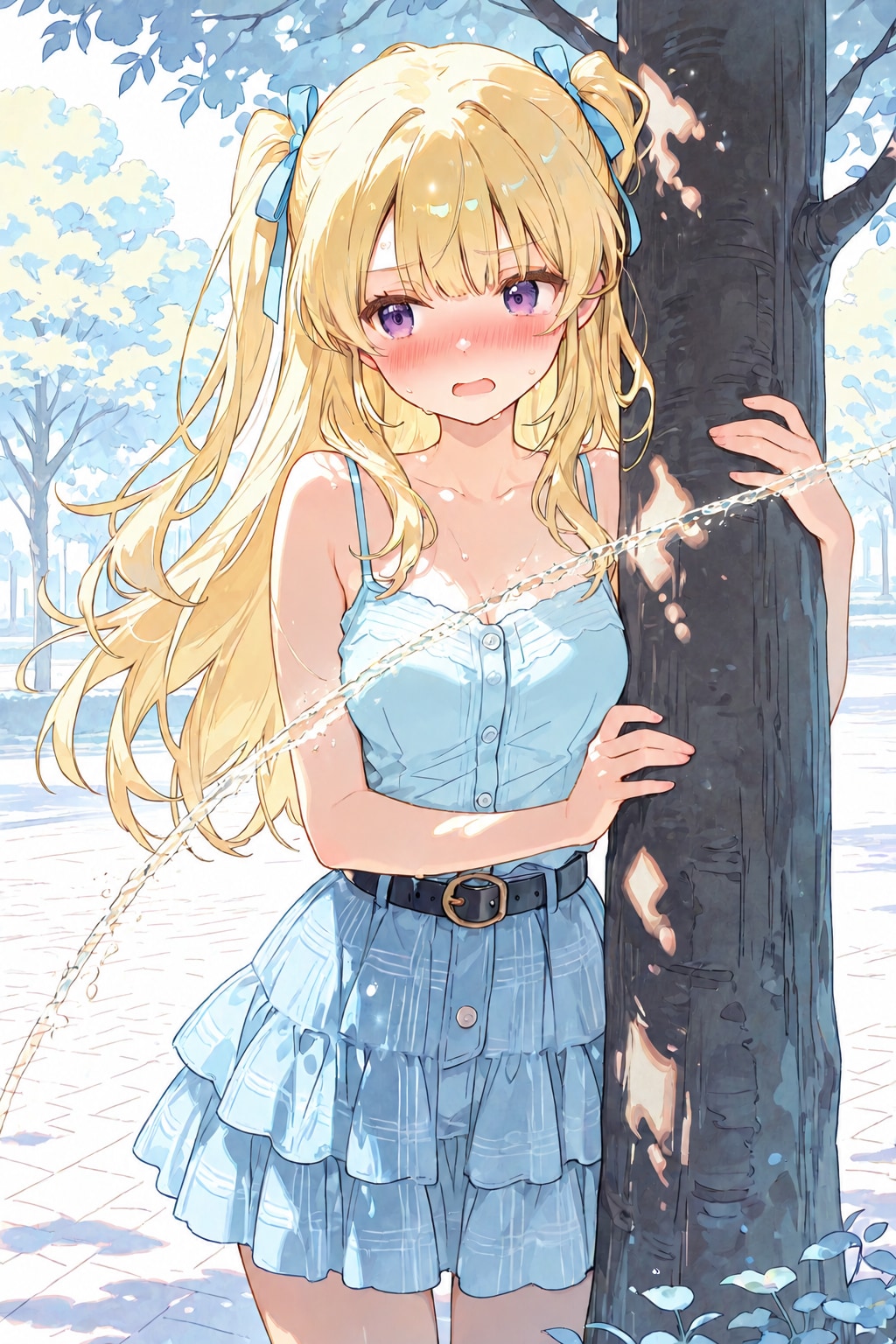 真夏の公園②