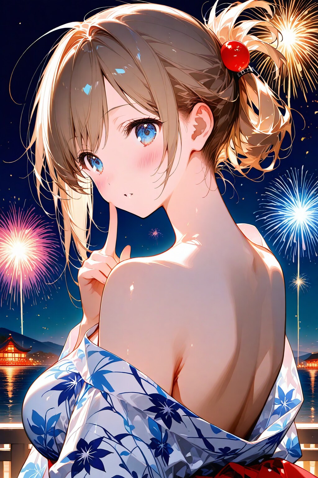 花火と 01 | の人気AIイラスト・グラビア