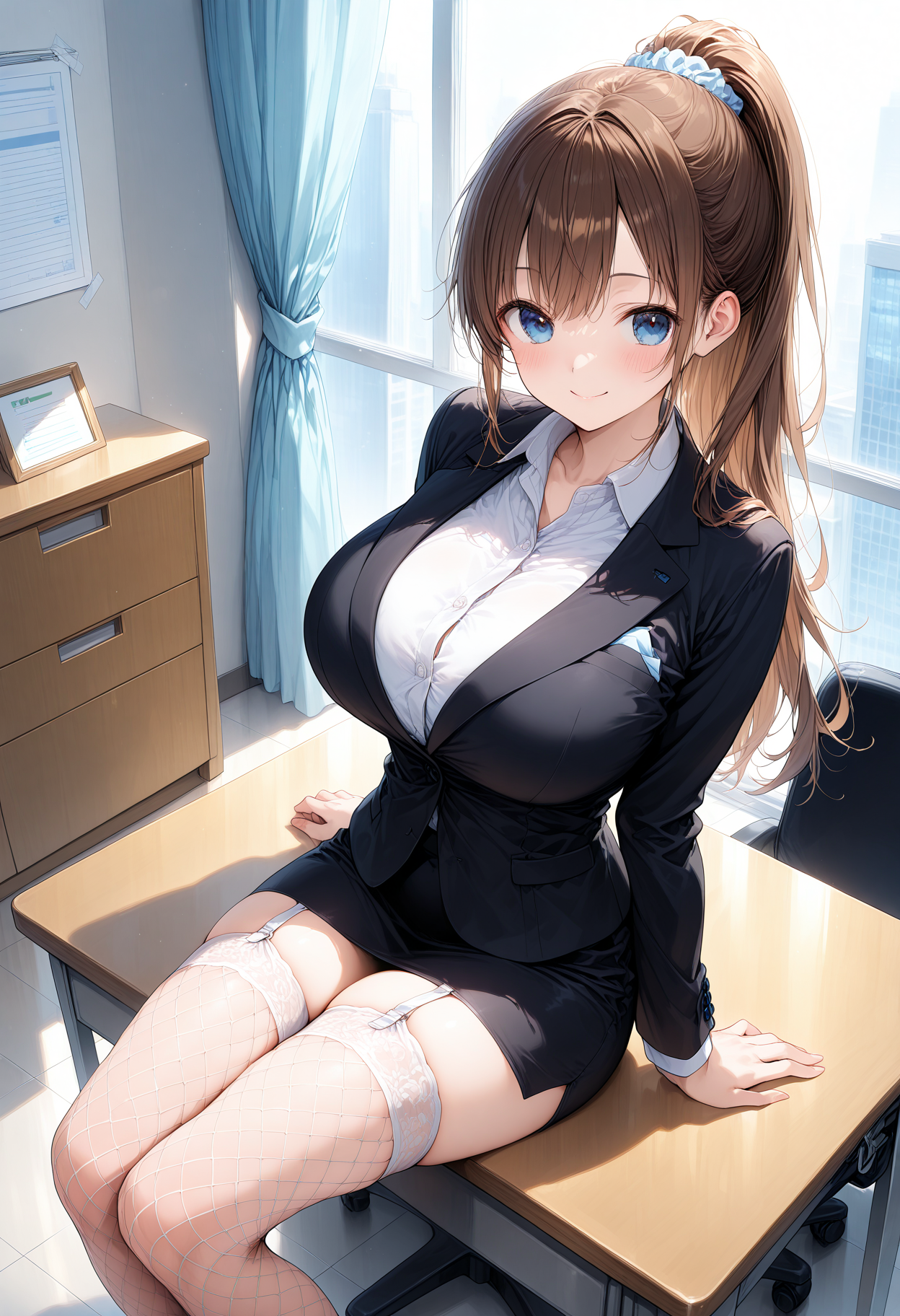 ミニスカOL | の人気AIイラスト・グラビア