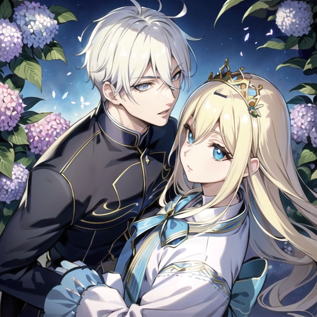 紫陽花の姫と騎士