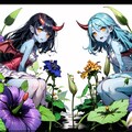 花と悪魔 7枚目