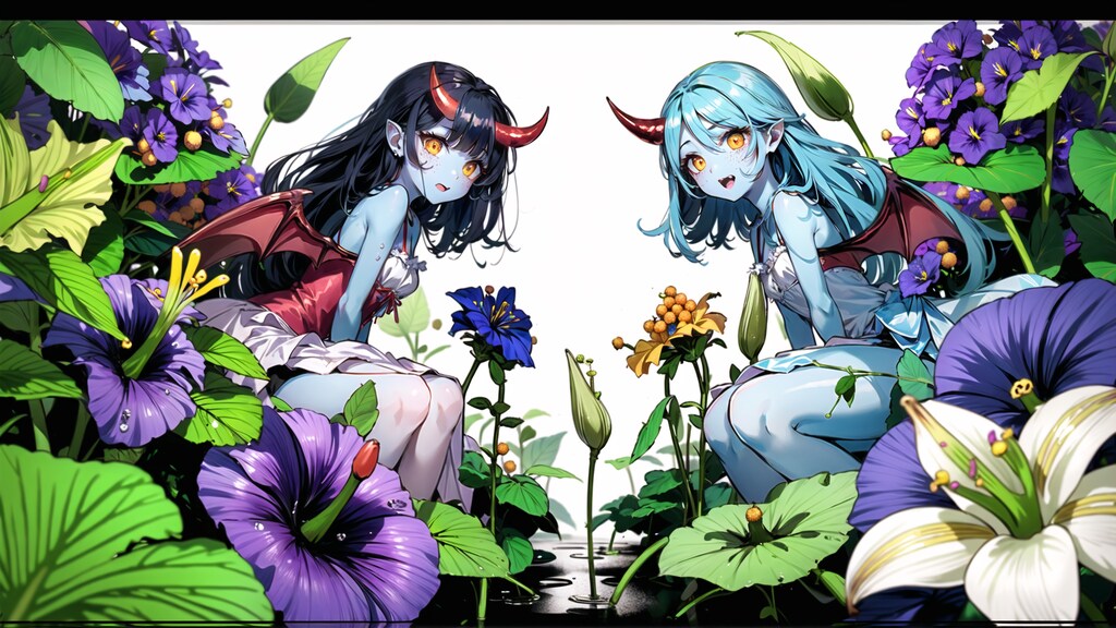 花と悪魔