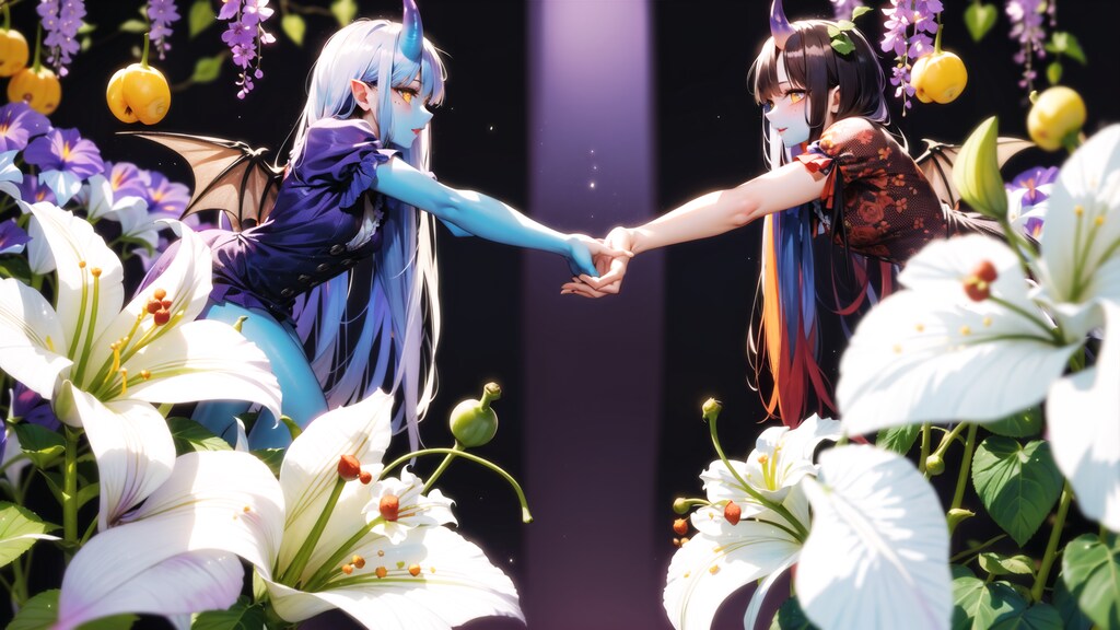 花と悪魔