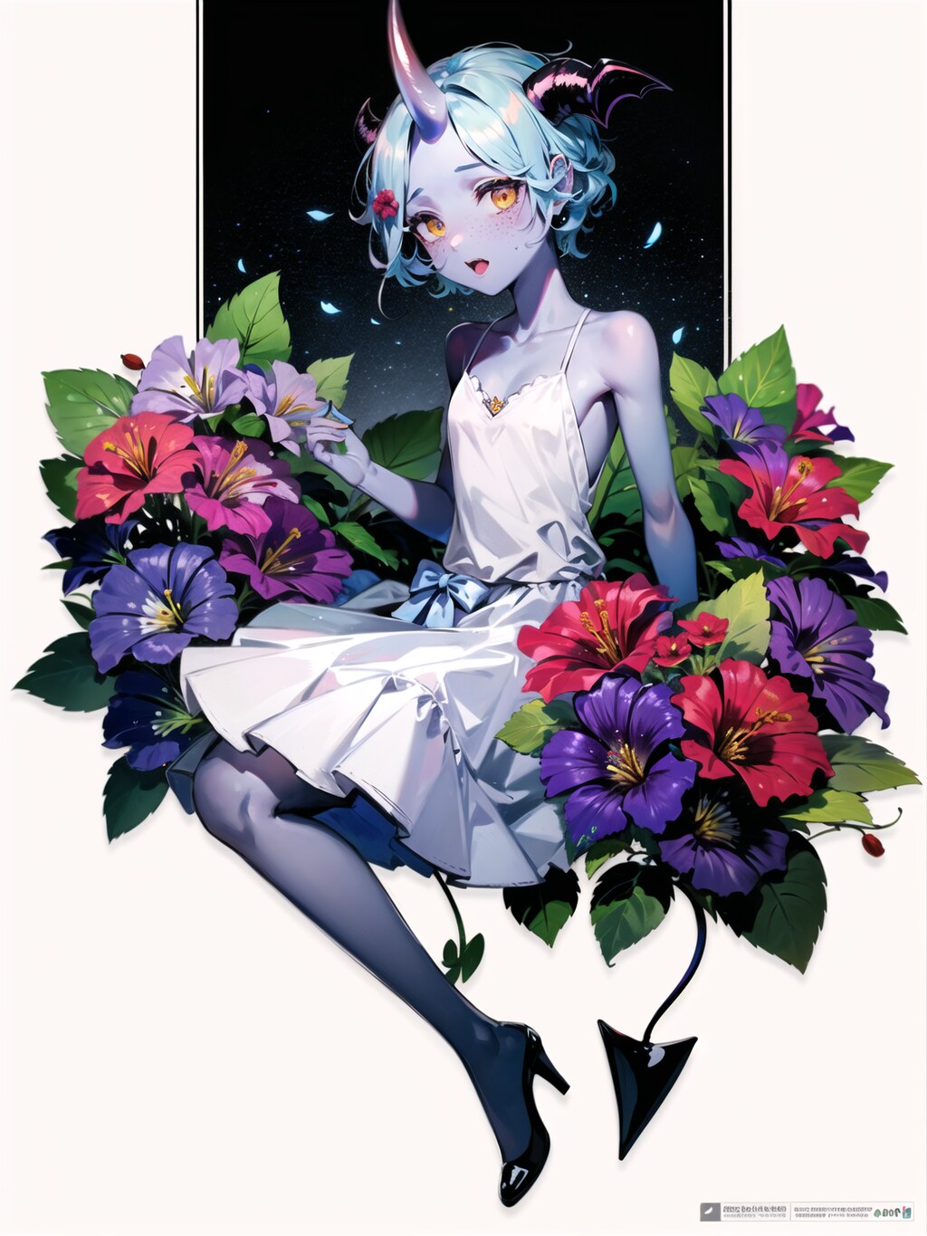 花と悪魔
