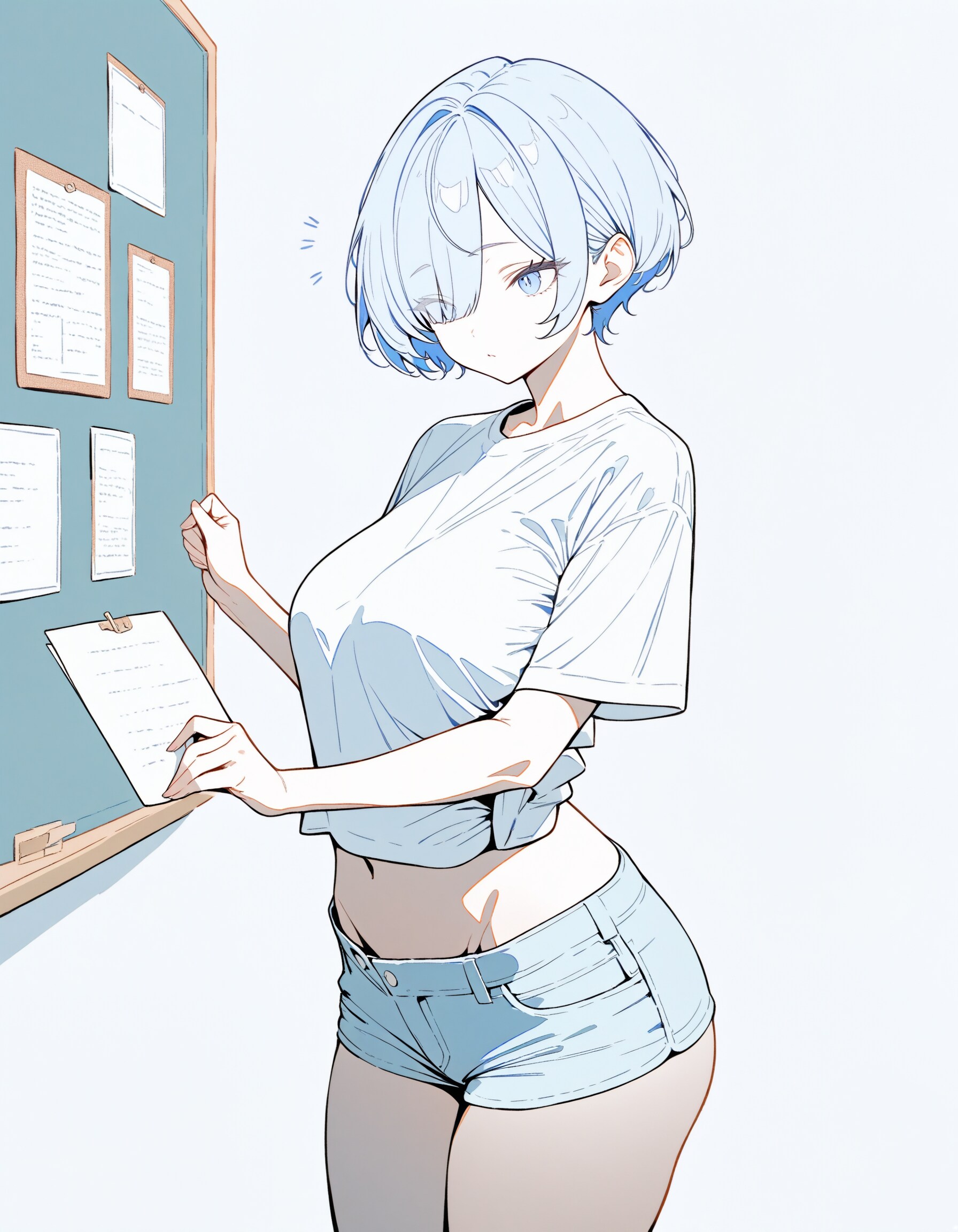 張り紙姉さんXL | の人気AIイラスト・グラビア