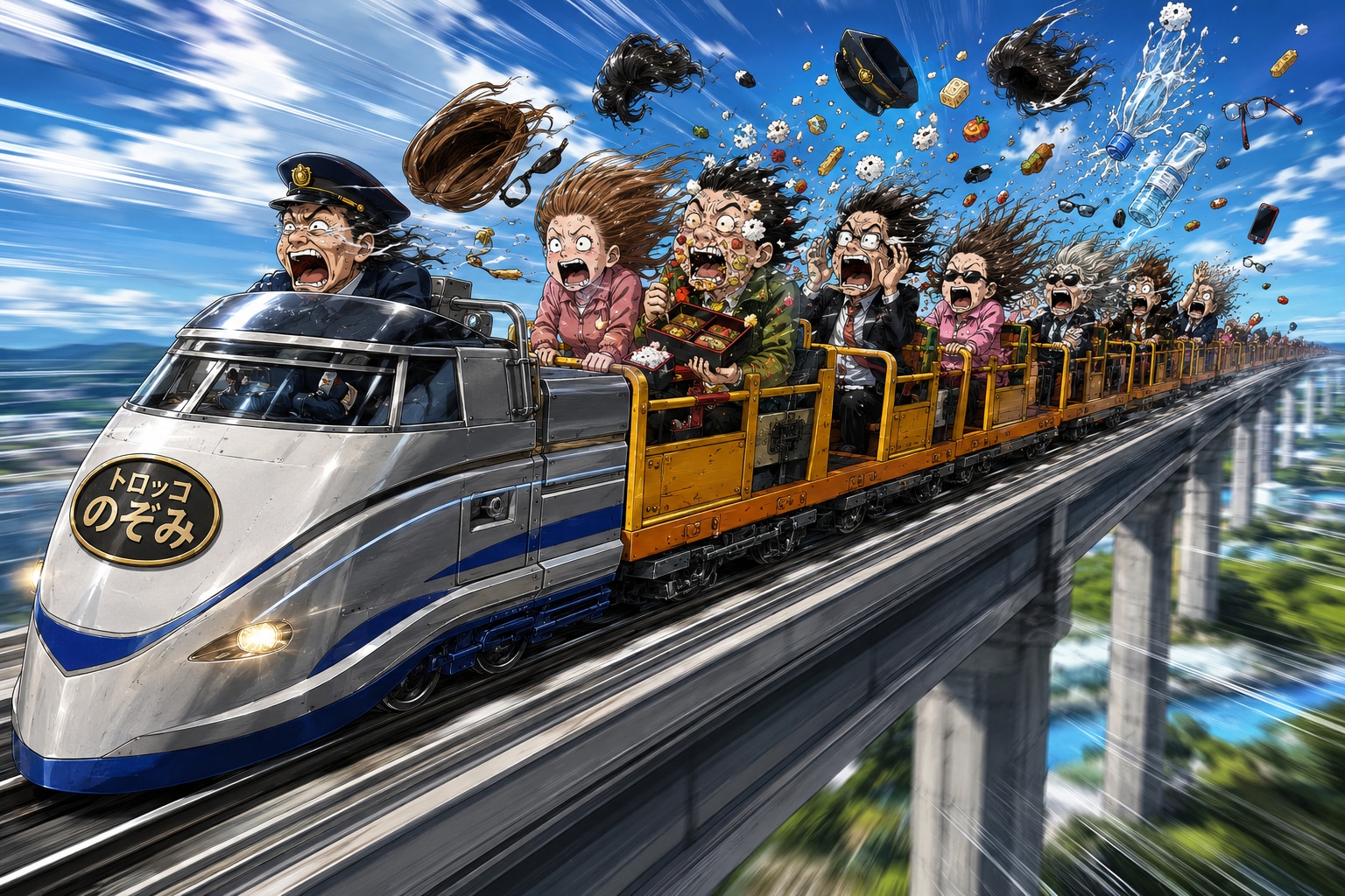 トロッコのぞみ | の人気AIイラスト・グラビア