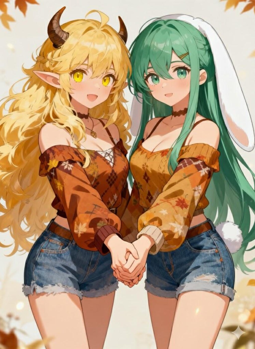 サムネ 1人かとおもったー(おもったかのぅ)？2人でおそろー(じゃー)_20251012