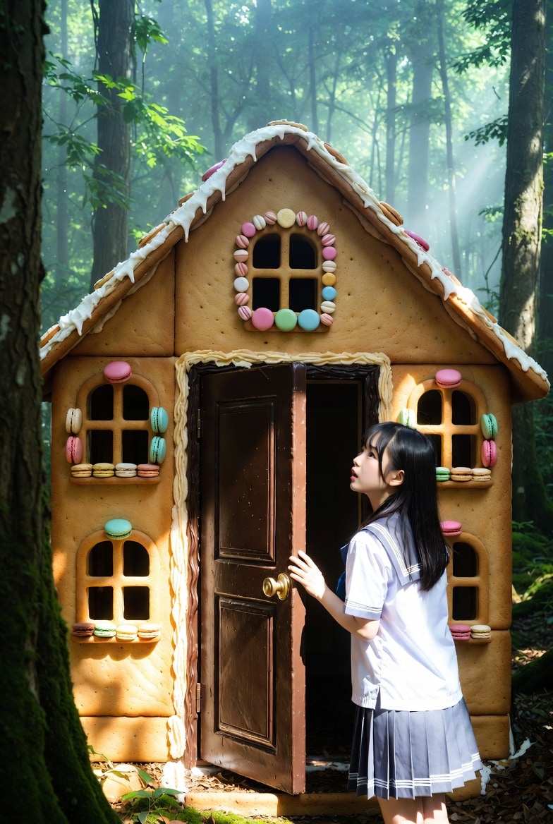 お菓子の家 | の人気AIイラスト・グラビア