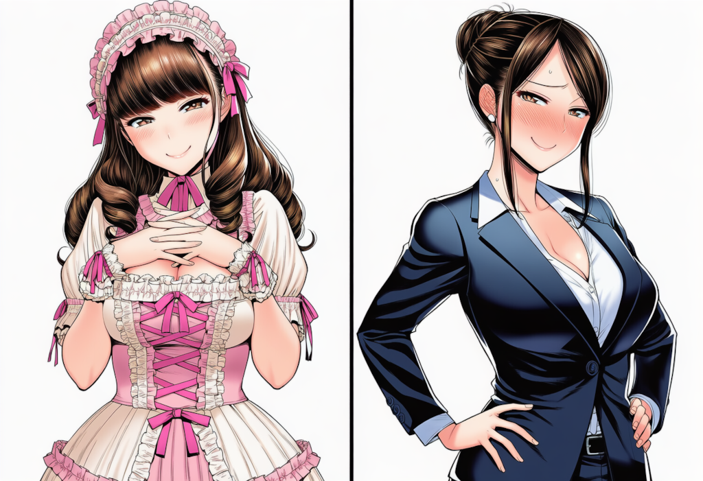 【上げ直し】OLさんのコスプレ