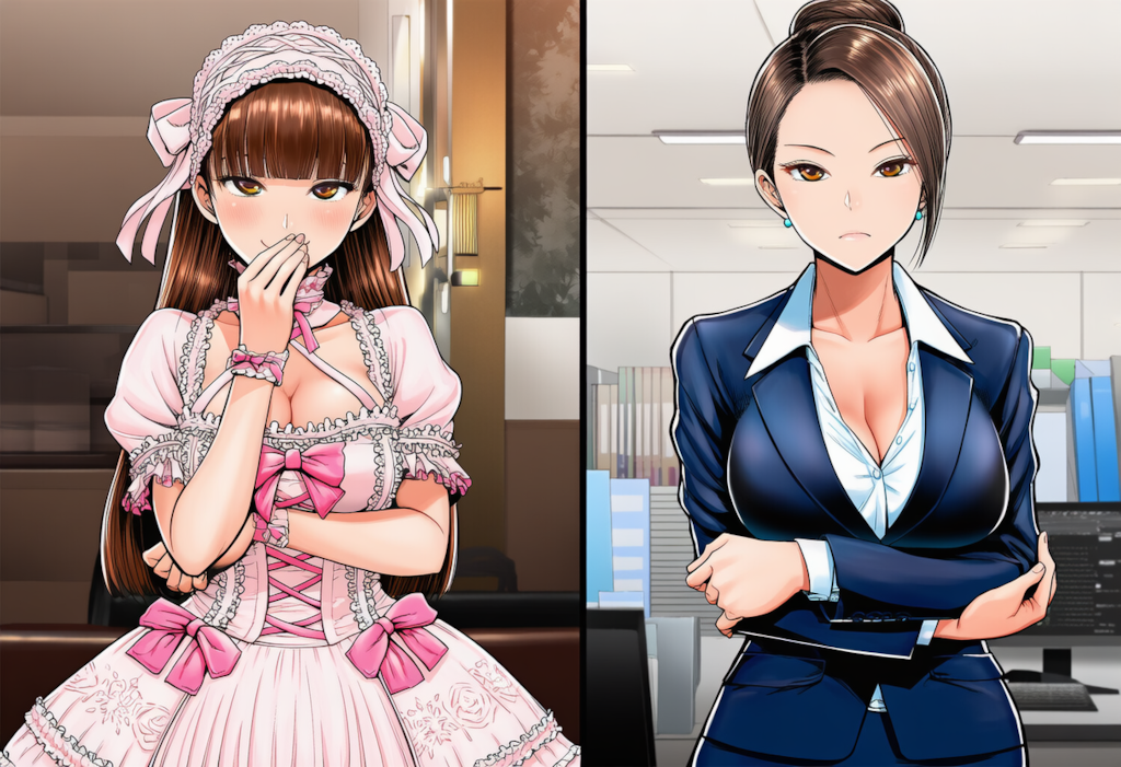 【上げ直し】OLさんのコスプレ