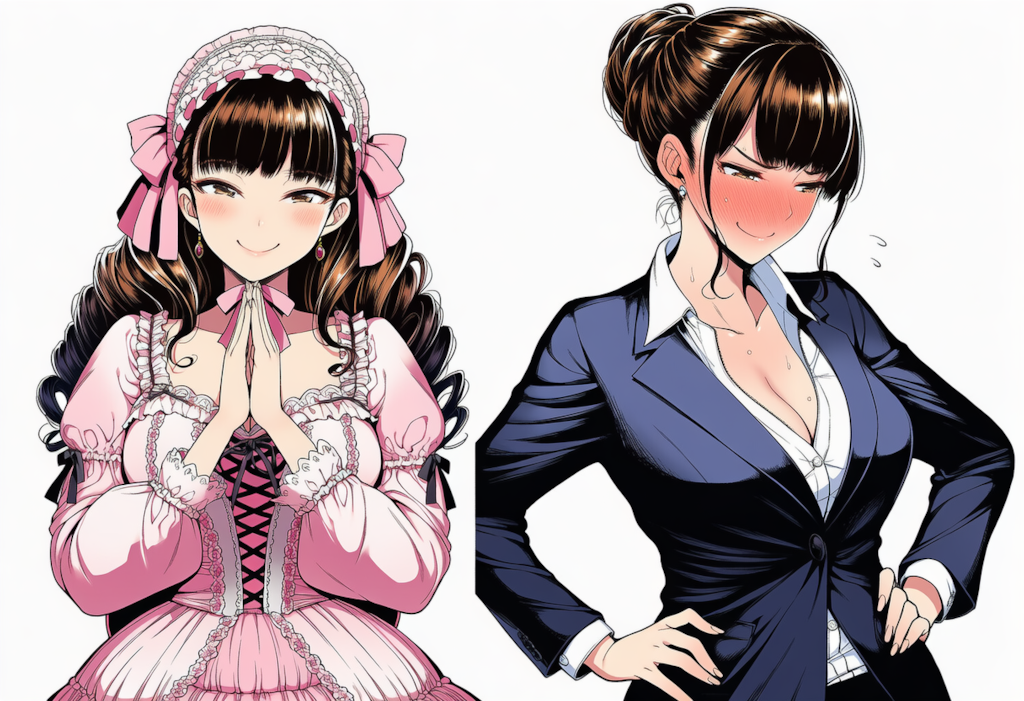 【上げ直し】OLさんのコスプレ