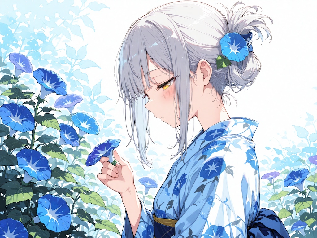 看板娘　flowers