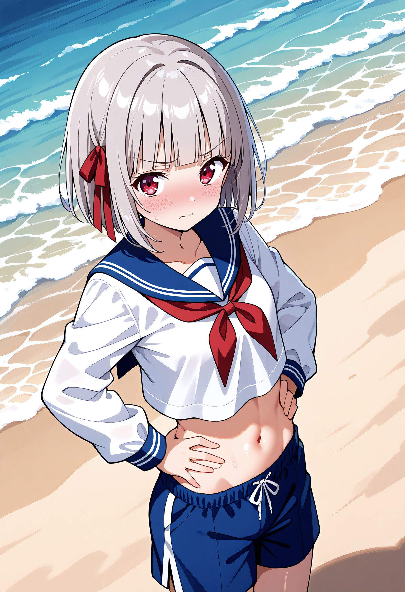 【今日の腹筋】海辺のハプニング