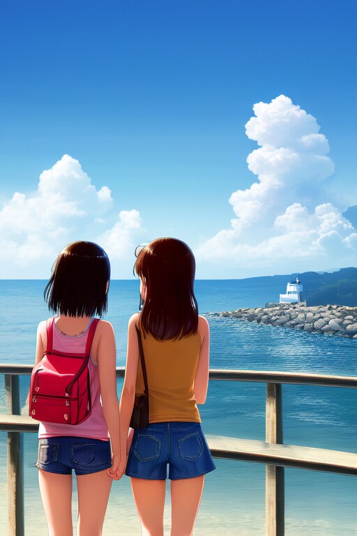 海デート