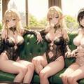 エルフと下着 2枚目