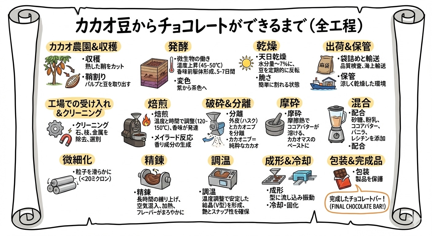 チョコレートができるまで | の人気AIイラスト・グラビア