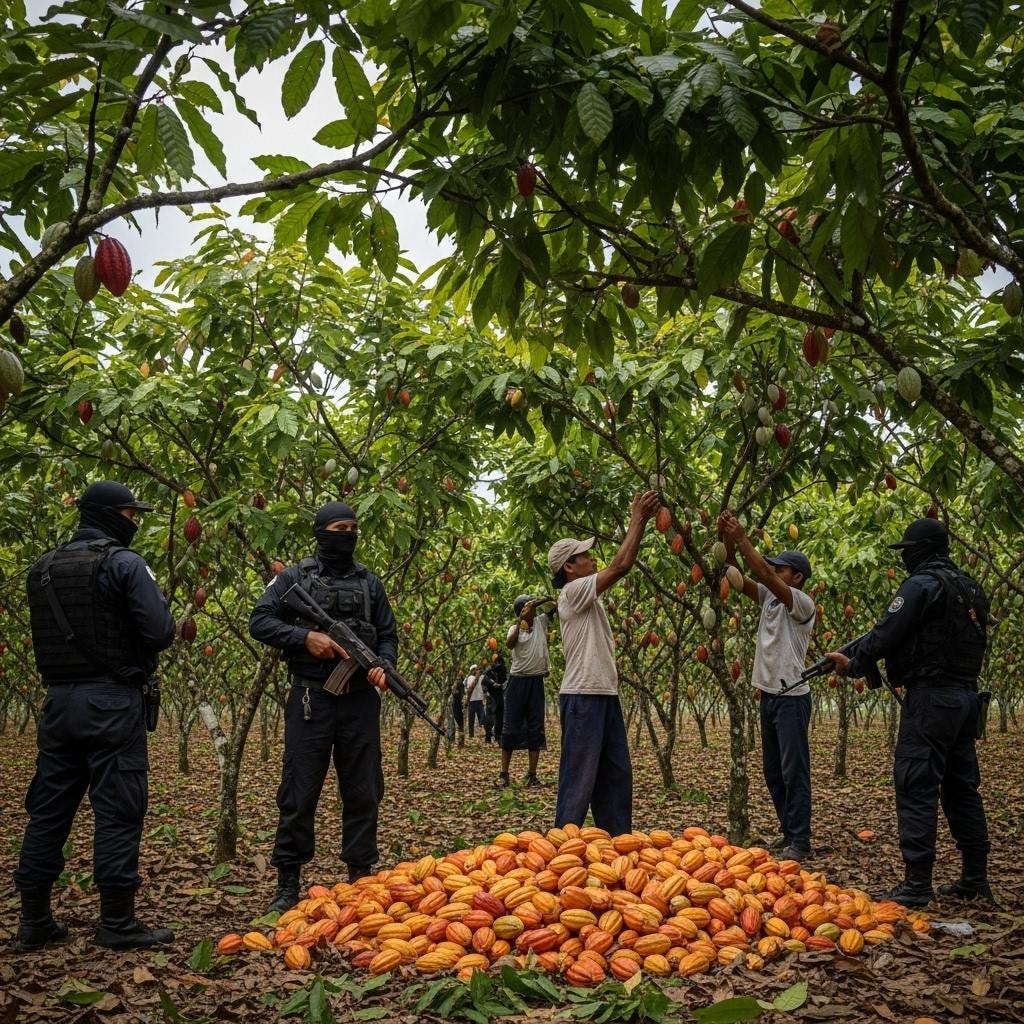 チョコレートができるまで