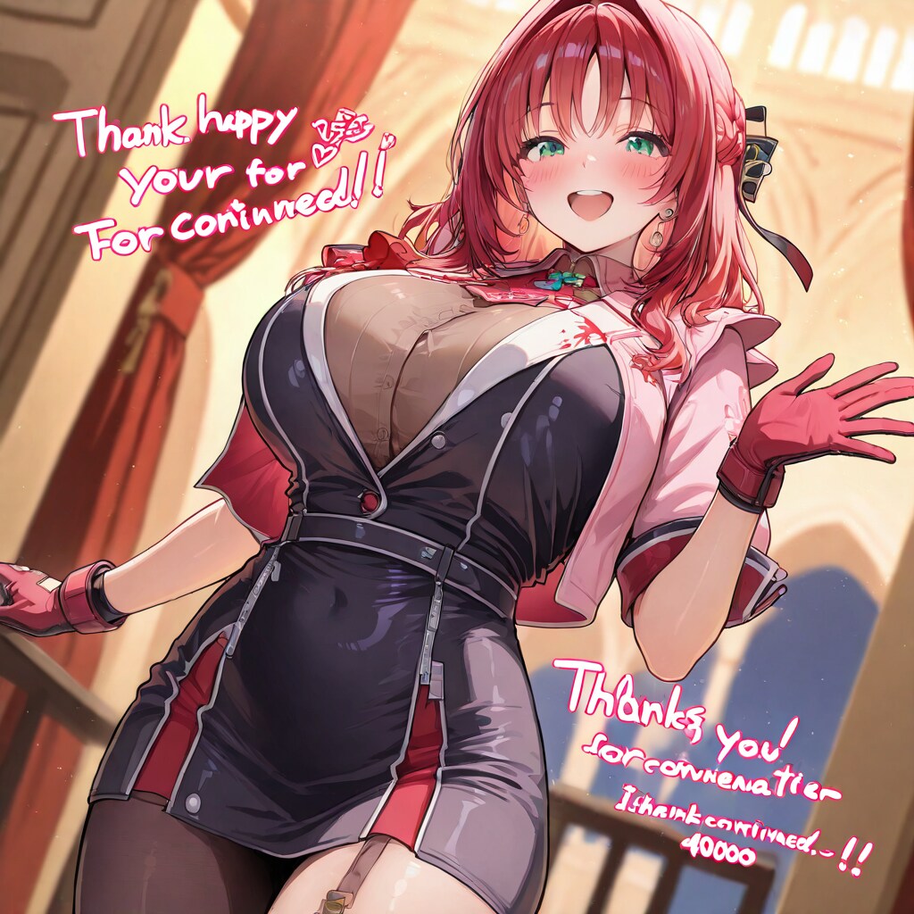 皆様へ、40,000 いいね！到達感謝 画像　by #DRAM Ver.