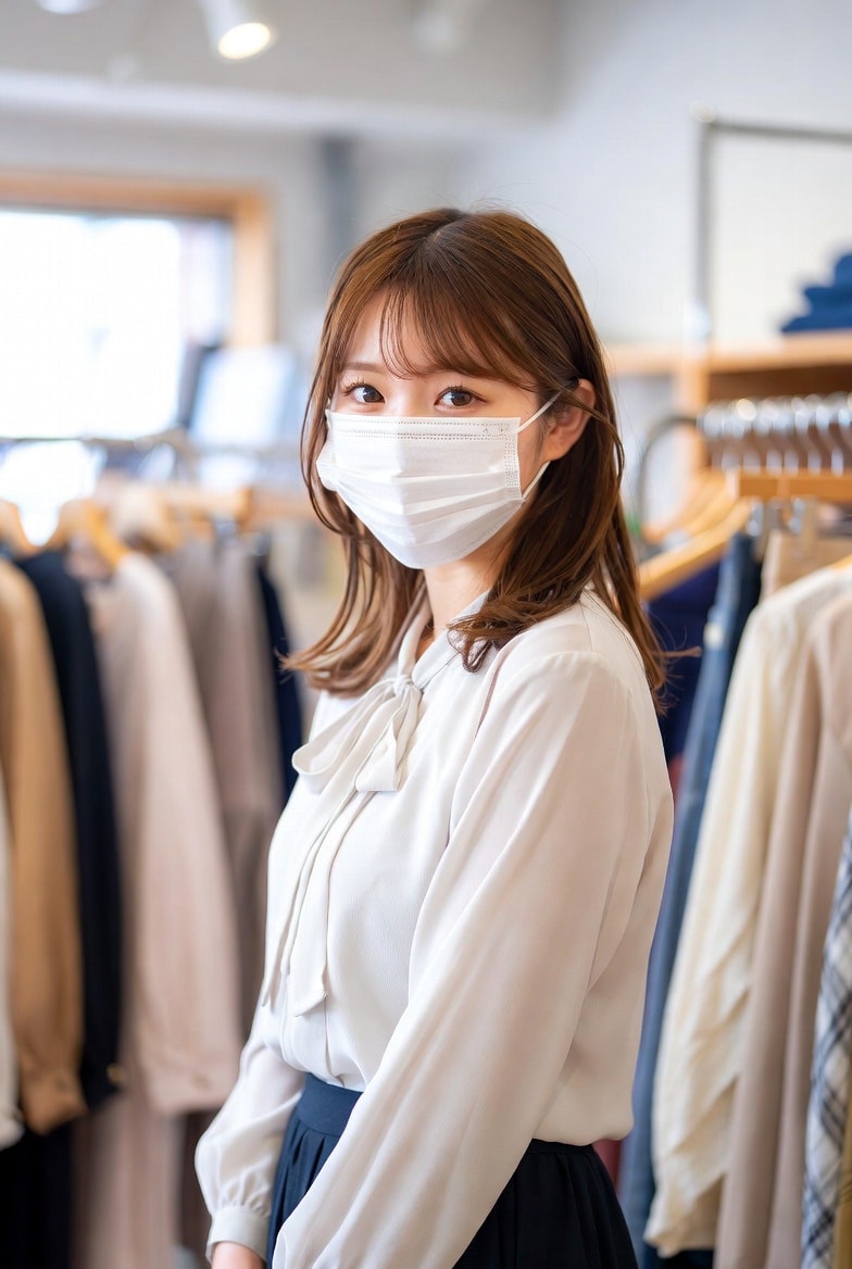 アパレル店員 | の人気AIイラスト・グラビア